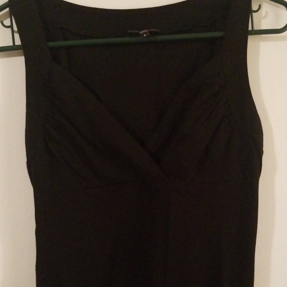 Express black fitted tank